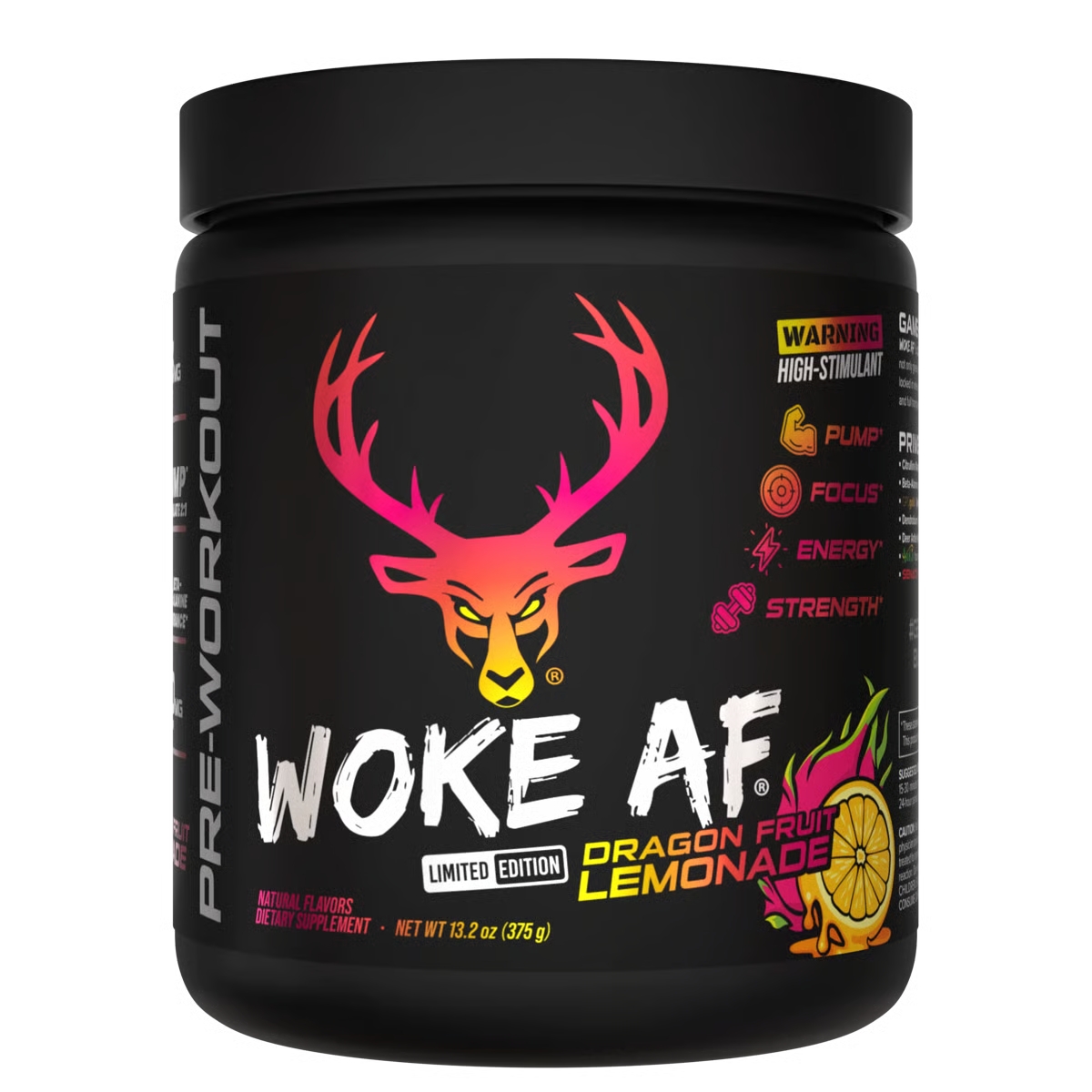 Woke AF - High Stimulant Pre-Workout - Bucked Up