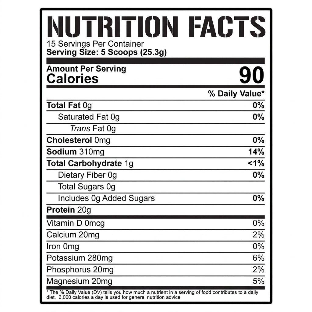 Egg White Protein Crystals - 5% Nutrition