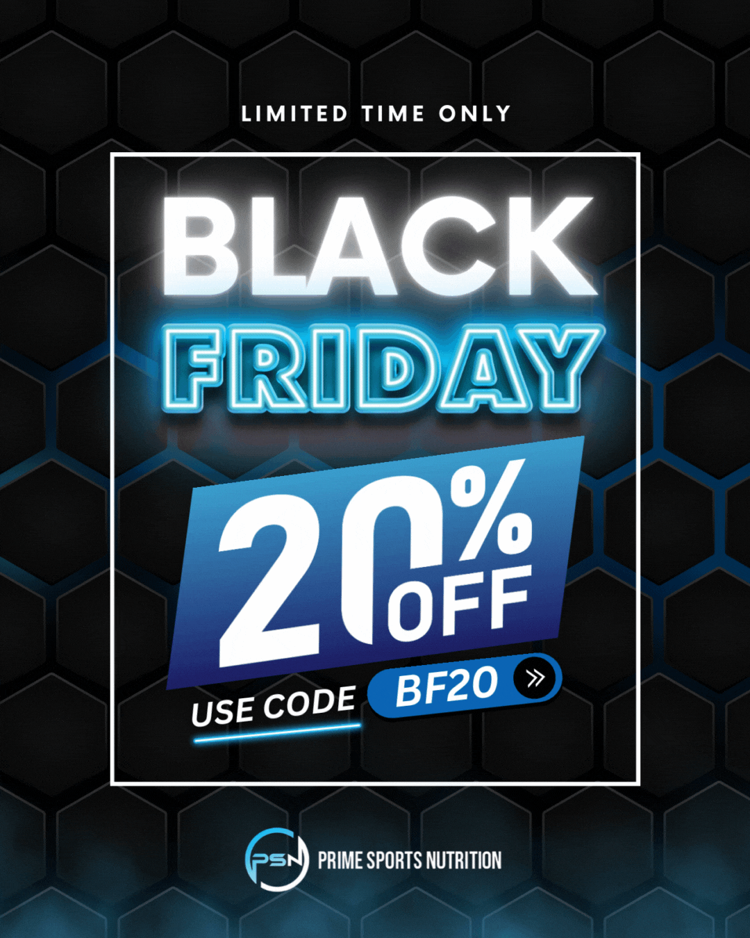 Black Friday Sale: 20% OFF EVERYTHING!