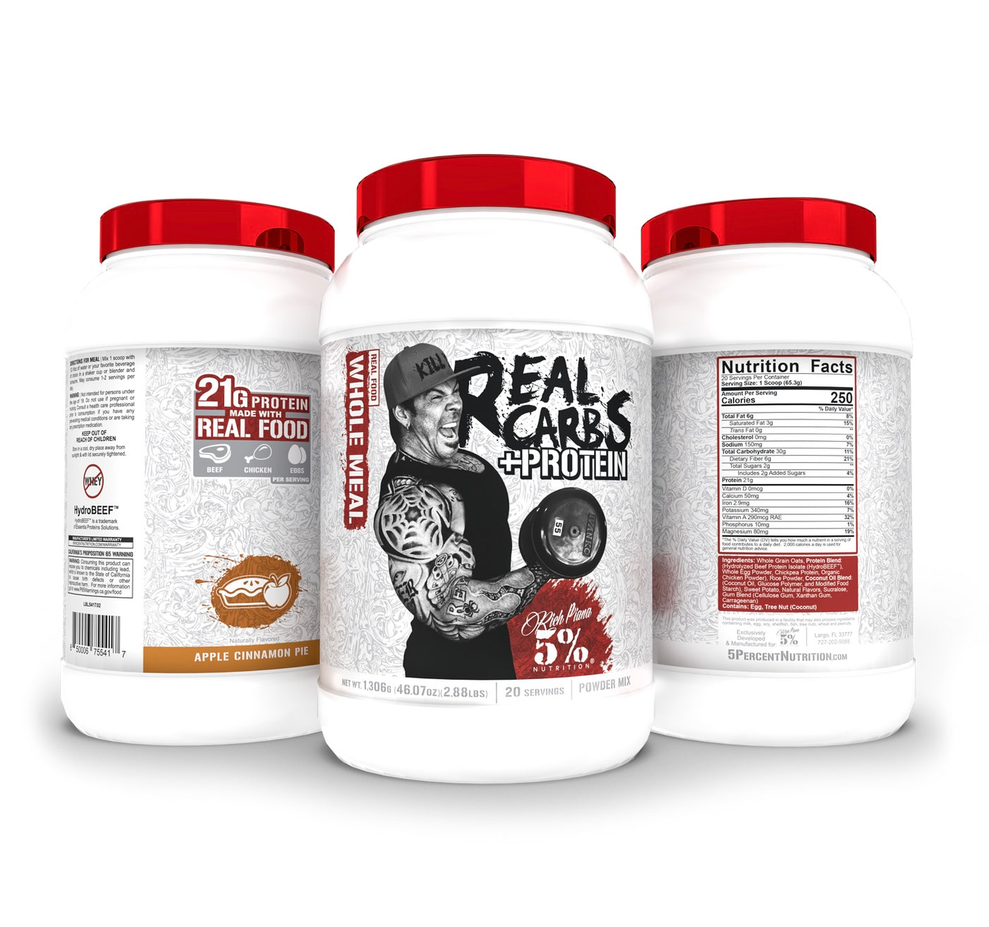 REAL CARBS + PROTEIN - 5% Nutrition