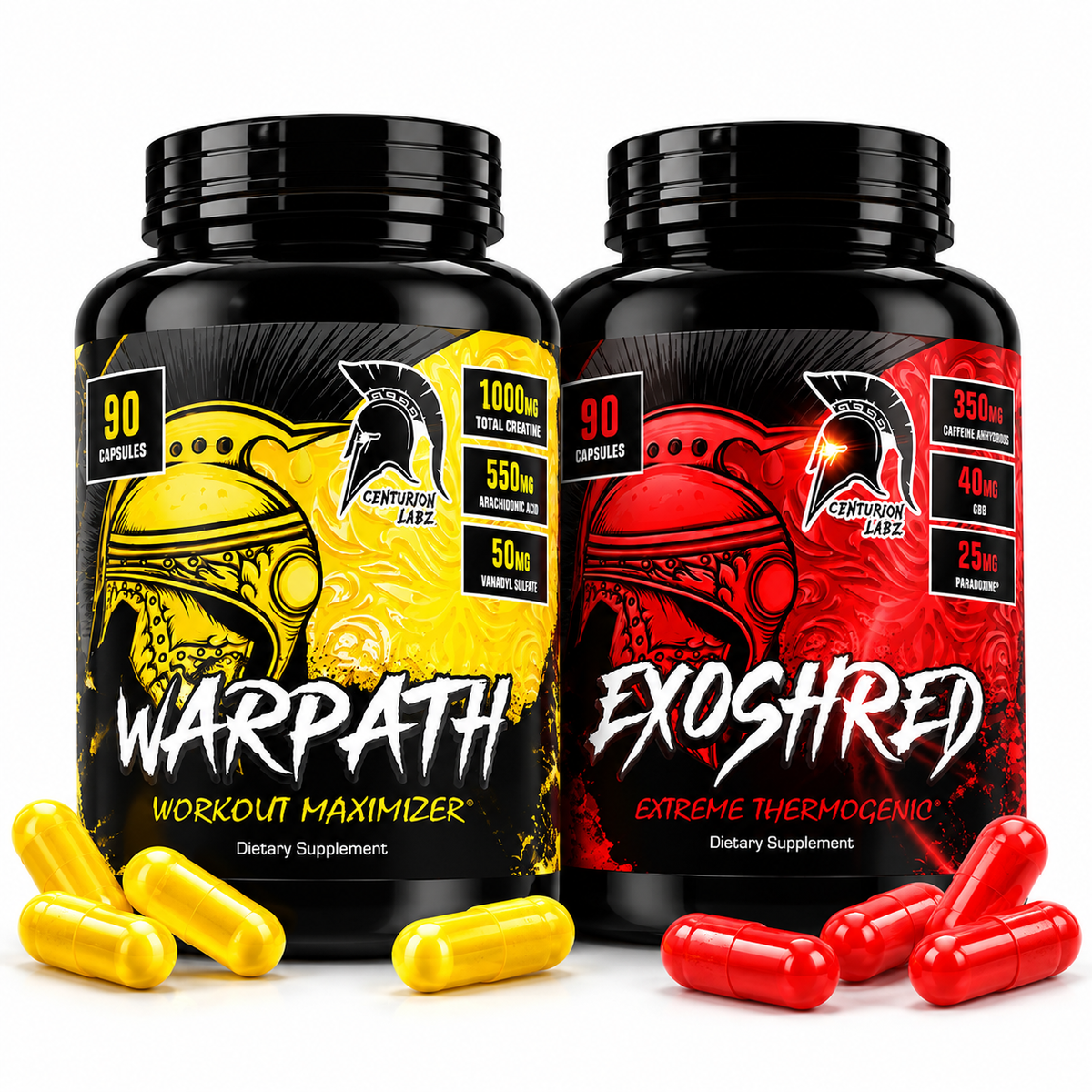 Exoshred Extreme Thermogenic + Warpath Bundle - Centurion Labz
