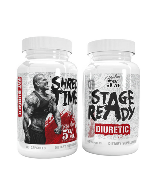 SHRED TIME + STAGE READY STACK - 5% Nutrition