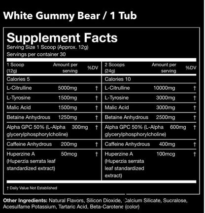 Gorilla Mode Base Pre-Workout Formula - Gorilla Mind