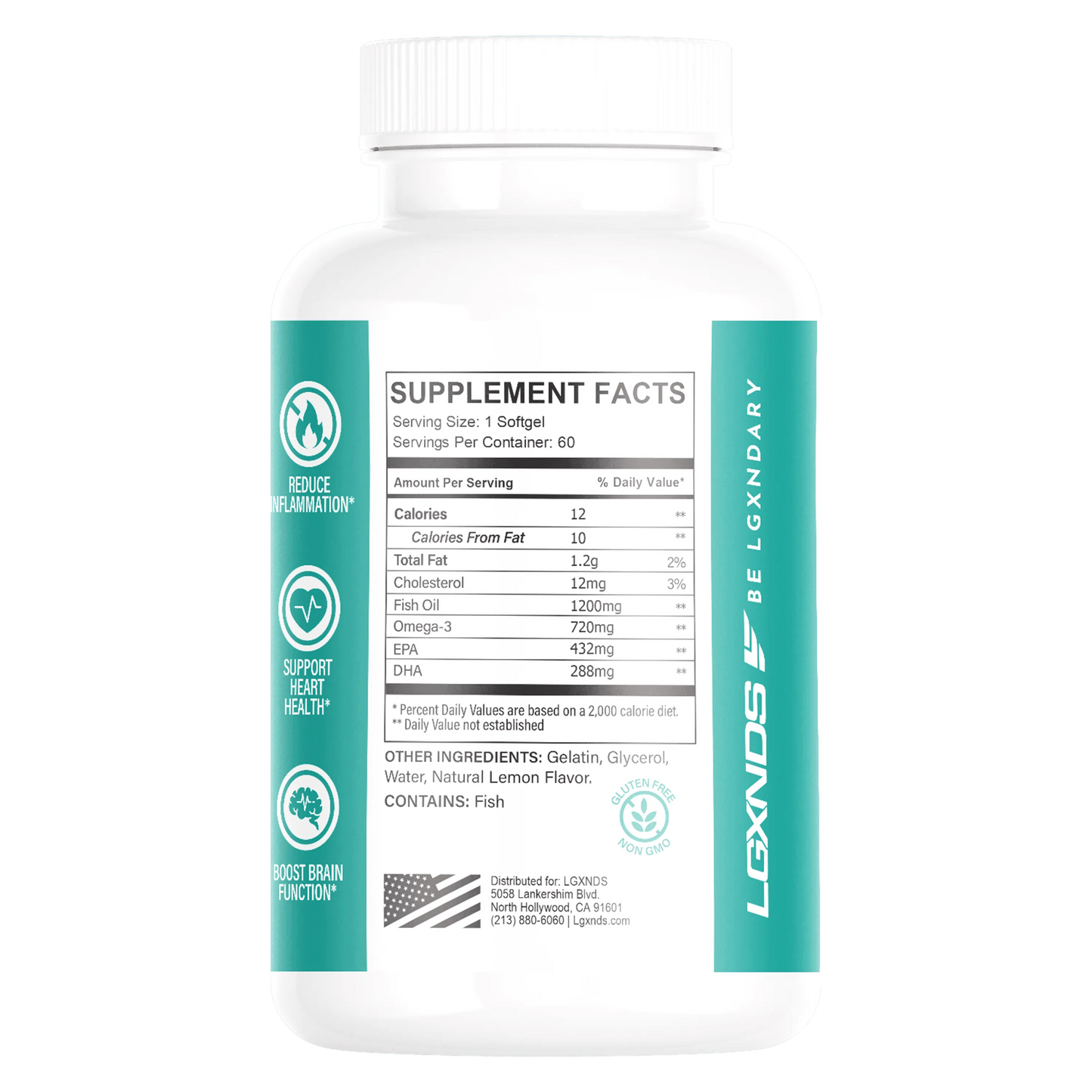 Omega 3 Fish Oil - Lgxnds
