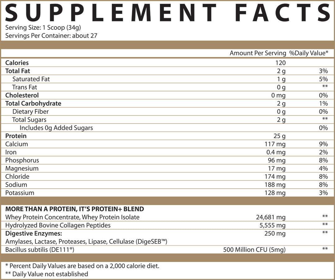 Whey + Collagen Peptides - Inspired