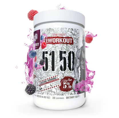 5150 Stim Crazy Pre-Workout - 5% Nutrition