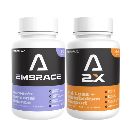 WOMEN'S BEGINNER FAT LOSS STACK | BALANCE HORMONES + BOOST METABOLISM - ASTROFLAV