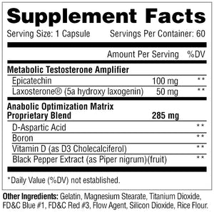 METABOLIC NUTRITION MYOGROW 60 CAPSULES - Prime Sports Nutrition
