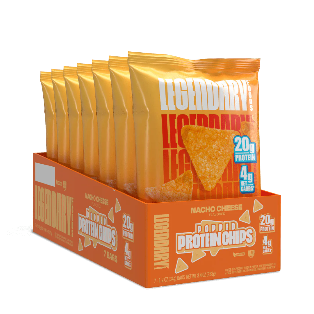 Popped Protein Chips - Legendary Foods