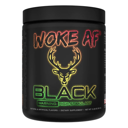 Woke Af-BLACK-High Stimulant Pre Workout-Bucked Up