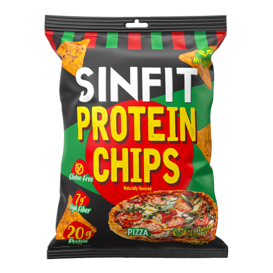 SINFIT PROTEIN CHIPS - 20G PROTEIN - 7G FIBER - GLUTEN FREE