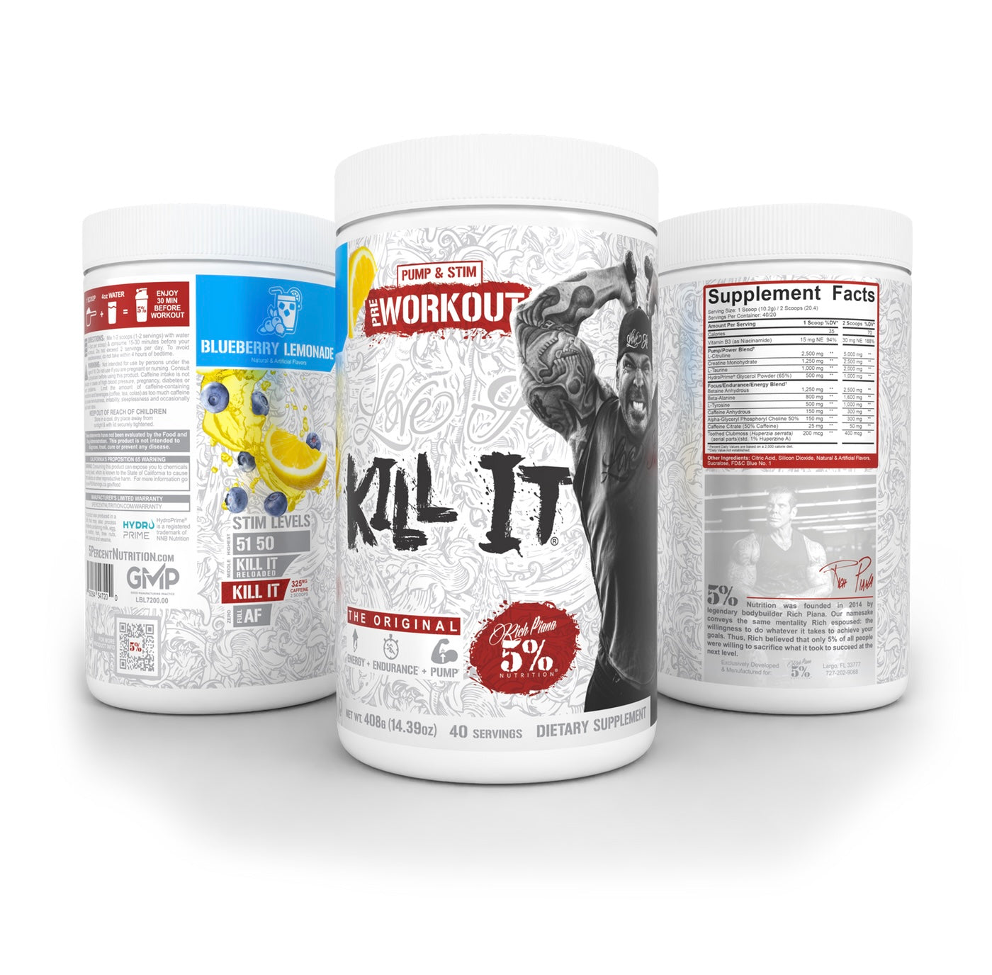 Kill It Pre-Workout  - 5% Nutrition