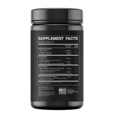 Hyper Drive Preworkout - Origin Supps