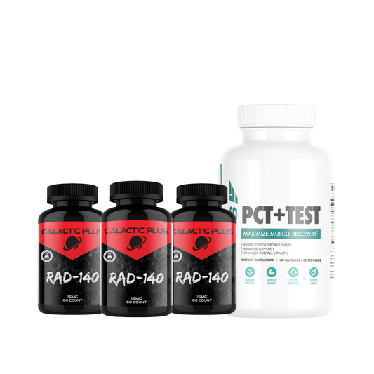 GALACTIC PLUS Rad140 Trio &  Lgxnds PCT+Test
