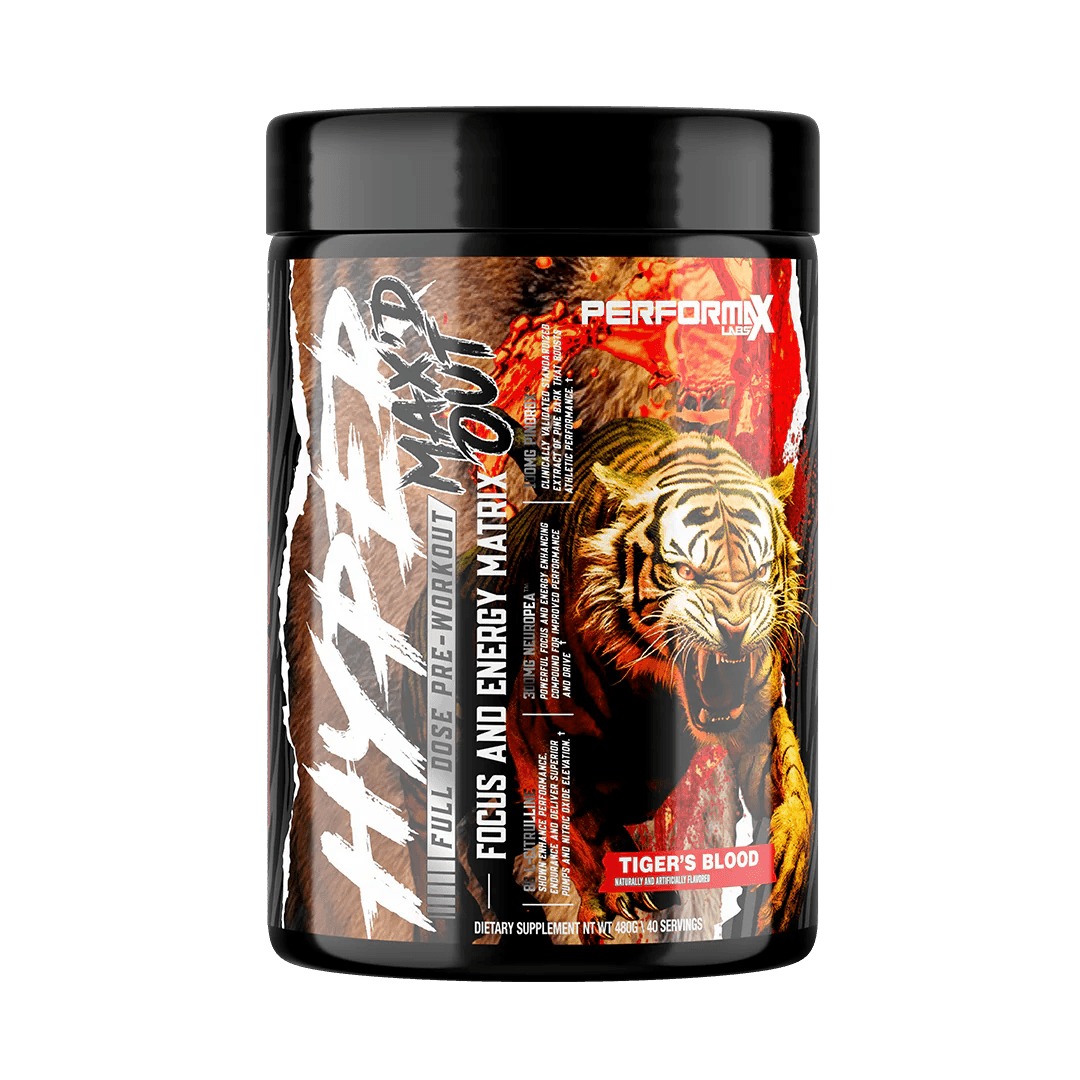 HYPERMAX'D OUT FULLY DOSED PRE WORKOUT-PERFORMAX LABS