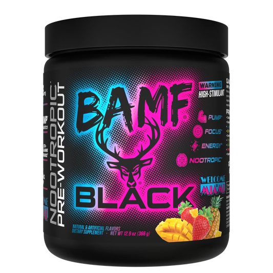 BAMF BLACK - High Stimulant Nootropic Pre-Workout-Bucked Up