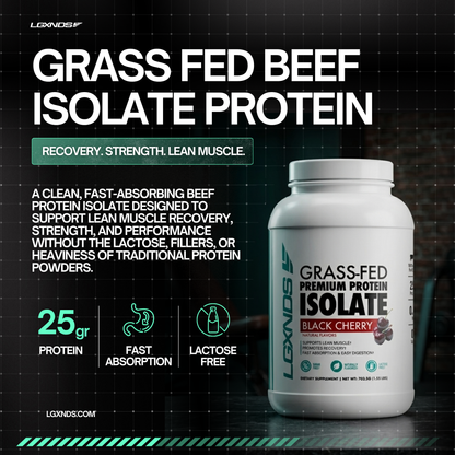 Grass Fed Beef Isolate Protein - LGXNDS