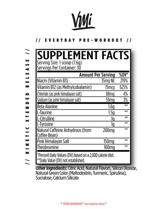 KXR® SPORT EVERYDAY PRE-WORKOUT - VMI SPORTS