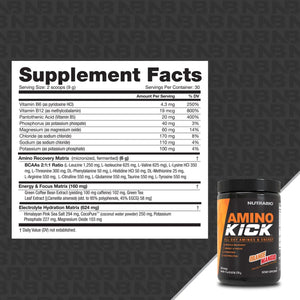 Amino Kick Powder | Nutrabio