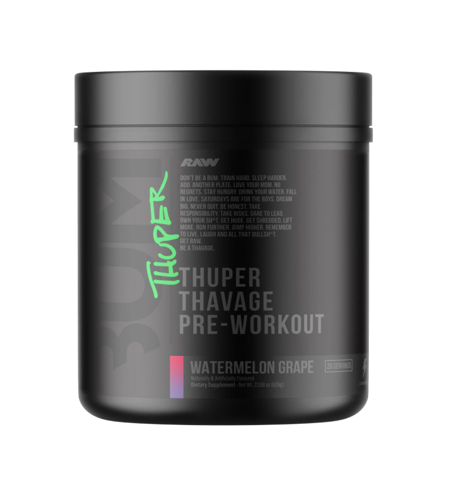 Bum Thuper Thavage Pre-Workout - Raw Nutrition