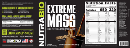 Nutrabio - Extreme Mass