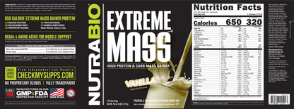 Nutrabio - Extreme Mass
