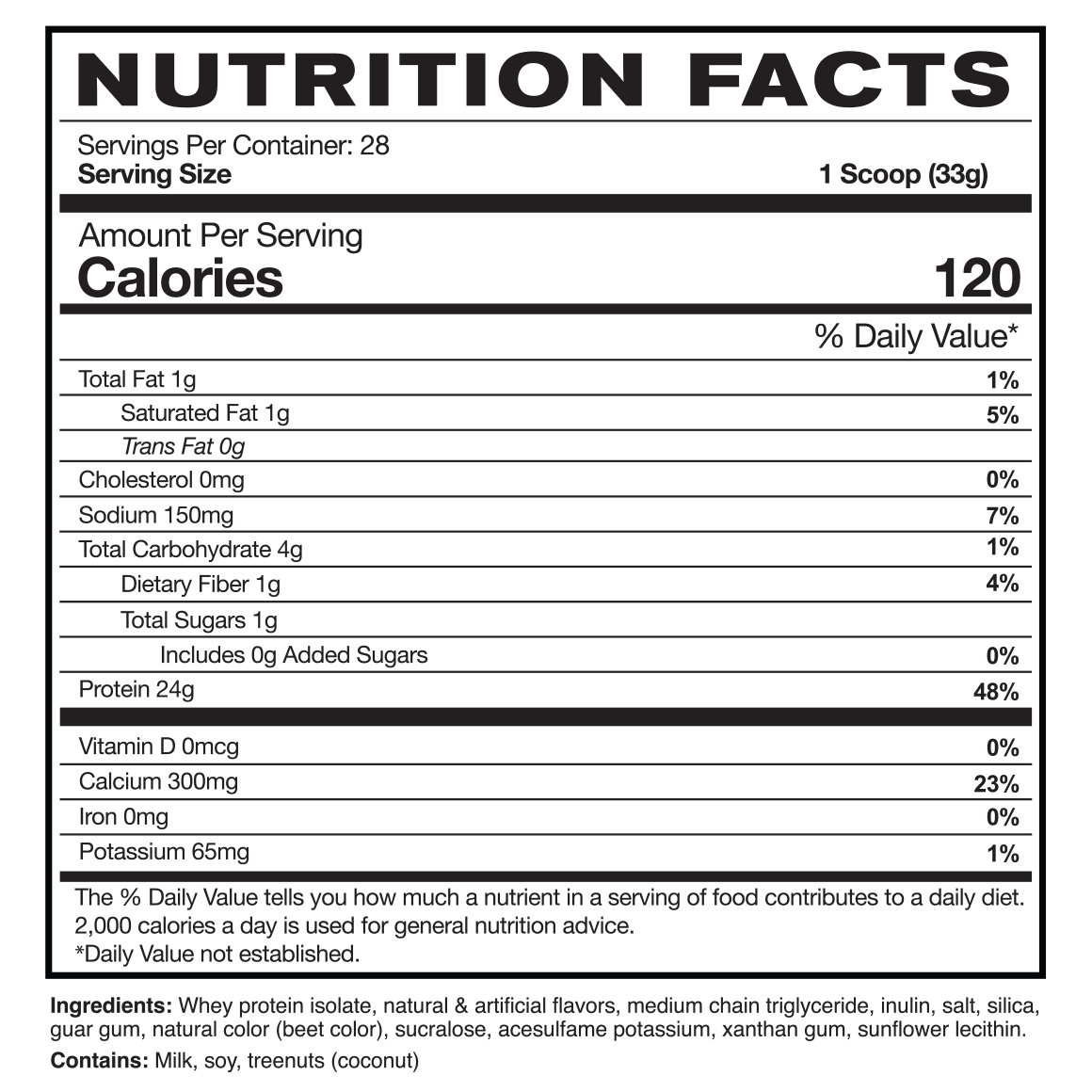 Iso Mix Premium Gourmet Pure Whey Protein Isolate - AstroFlav