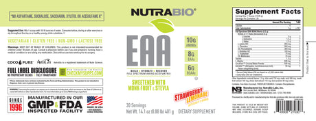 Nutrabio - EAA Non Artificial
