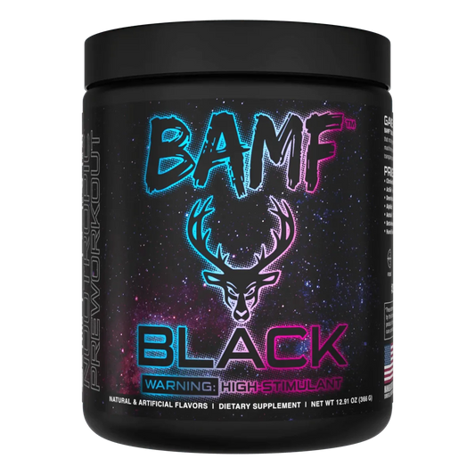 BAMF BLACK - High Stimulant Nootropic Pre-Workout-Bucked Up