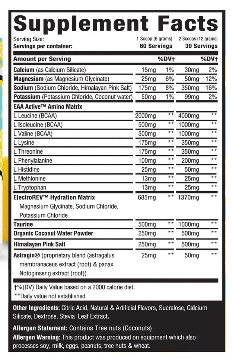 Amino+Hydration™360 Grams - Musclesport