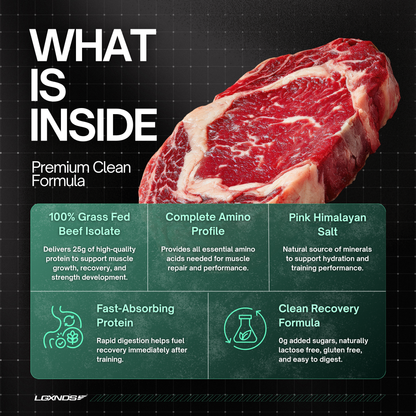 Grass Fed Beef Isolate Protein - LGXNDS