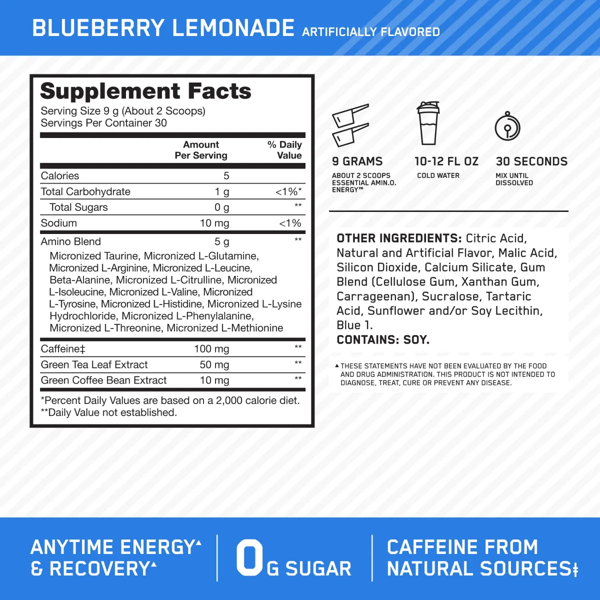 Amino Energy -Optimum Nutrition