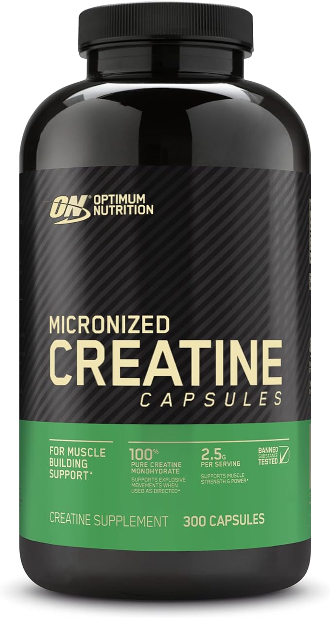 Micronized Creatine Capsules - Optimum Nutrition