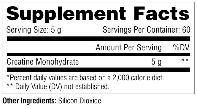 Creatine (Pure Pharma Grade Amino Acid) - Metabolic Nutrition