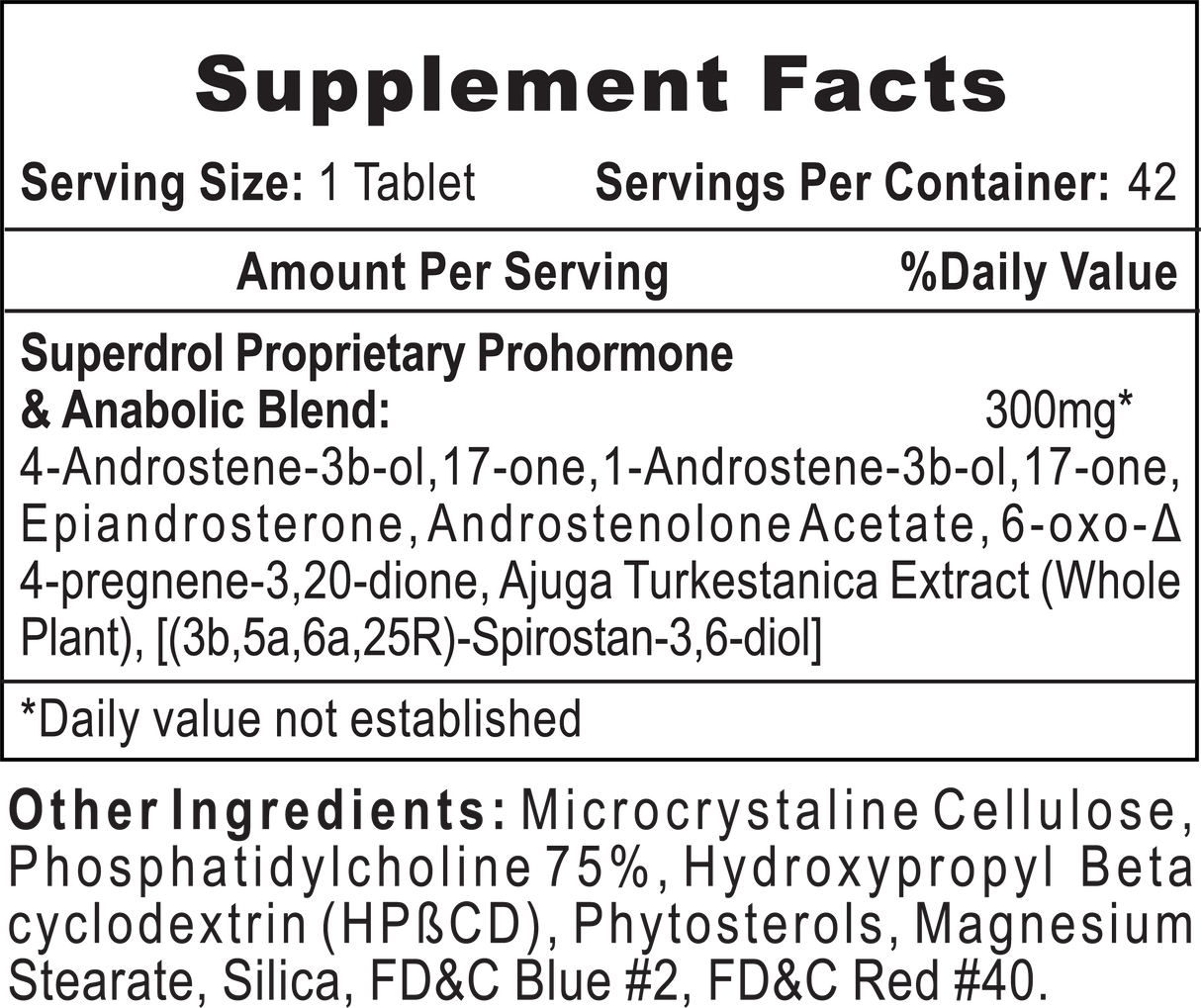 Superdrol-Hi Tech Pharmaceuticals