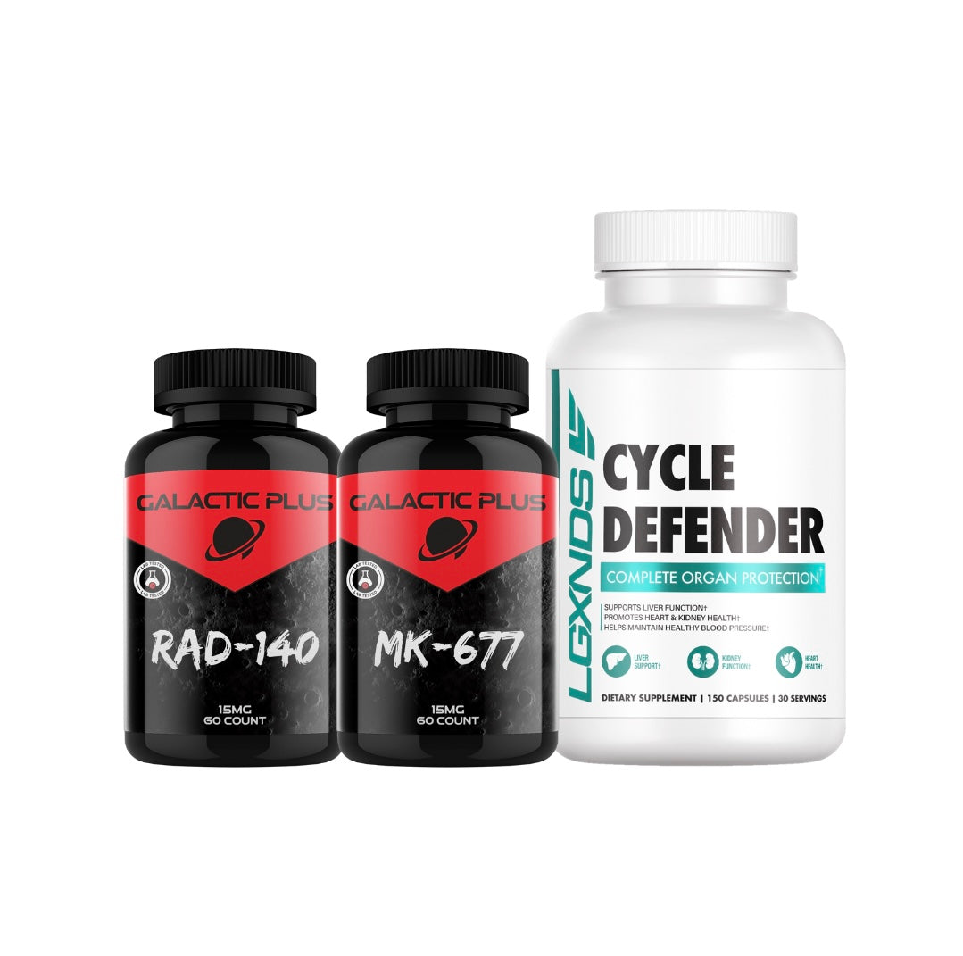 MK677 + RAD140 + CYCLE DEFENDER  BUNDLE - LGXNDS