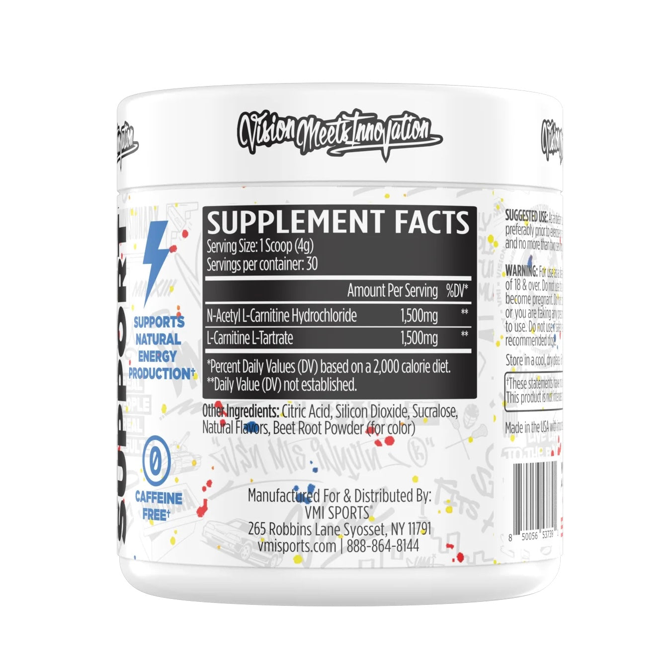 L-Carnitine 3000 Powder - VMI Sports