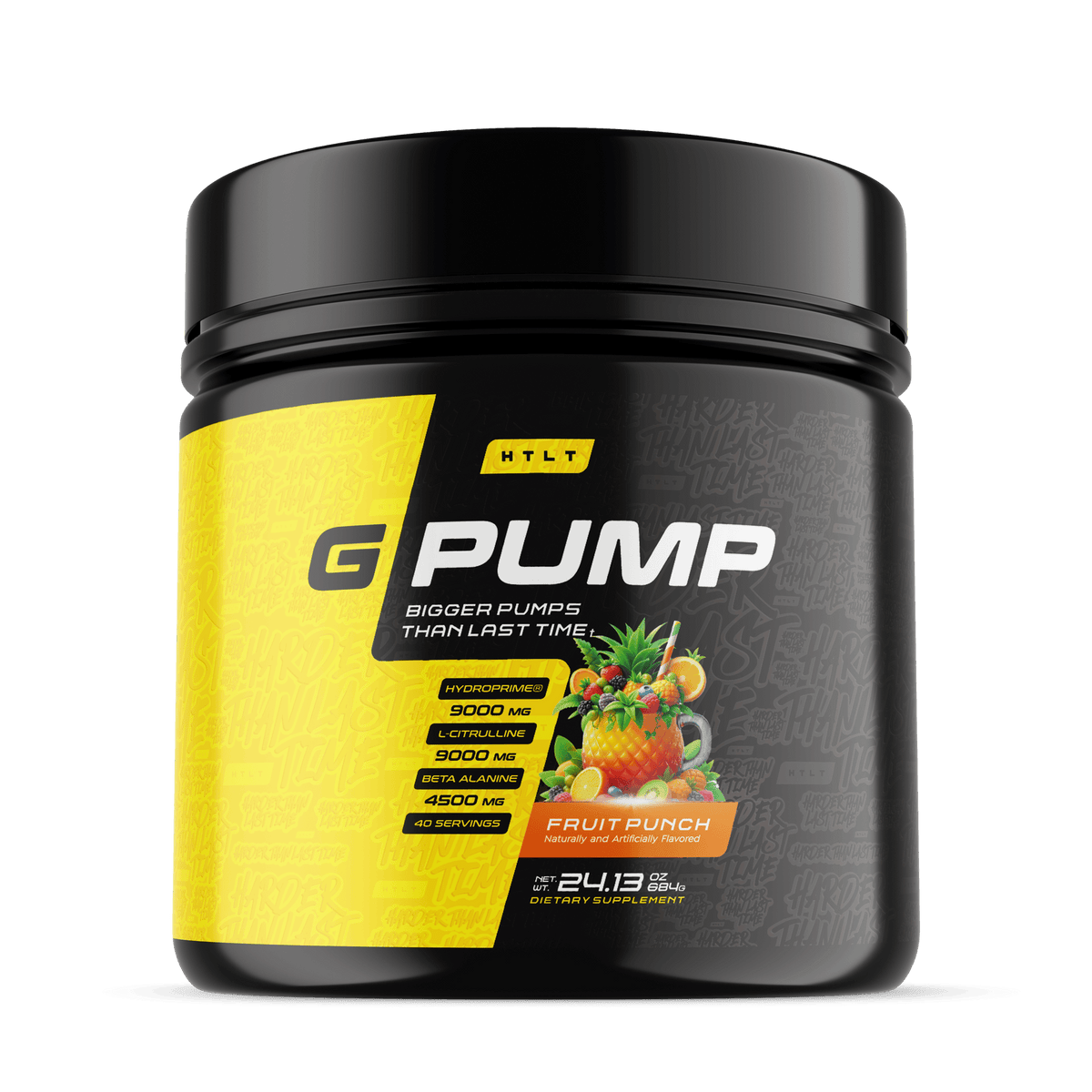 G Pump - Non-Stim Pre-Workout for Maximum Muscle Pumps - HTLT