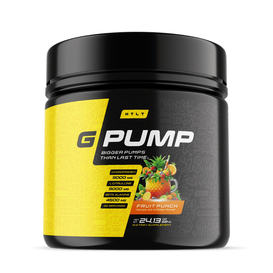 G Pump - Non-Stim Pre-Workout for Maximum Muscle Pumps - HTLT