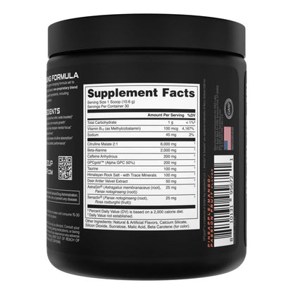 Bucked Up Pre-Workout