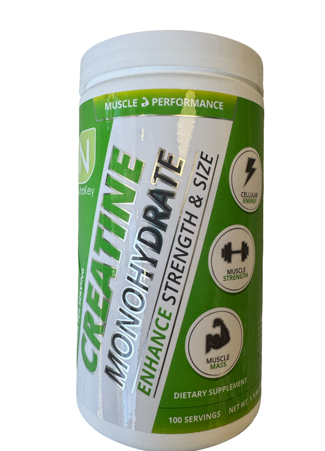CREATINE MONOHYDRATE (500g)- Nutrakey