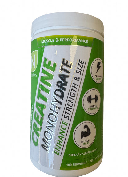 CREATINE MONOHYDRATE (500g)- Nutrakey