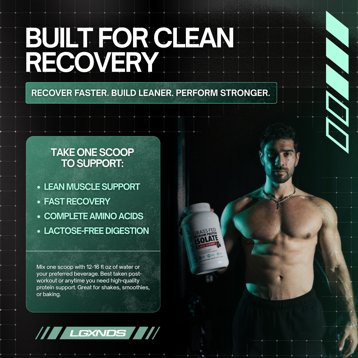 Grass Fed Beef Isolate Protein - LGXNDS