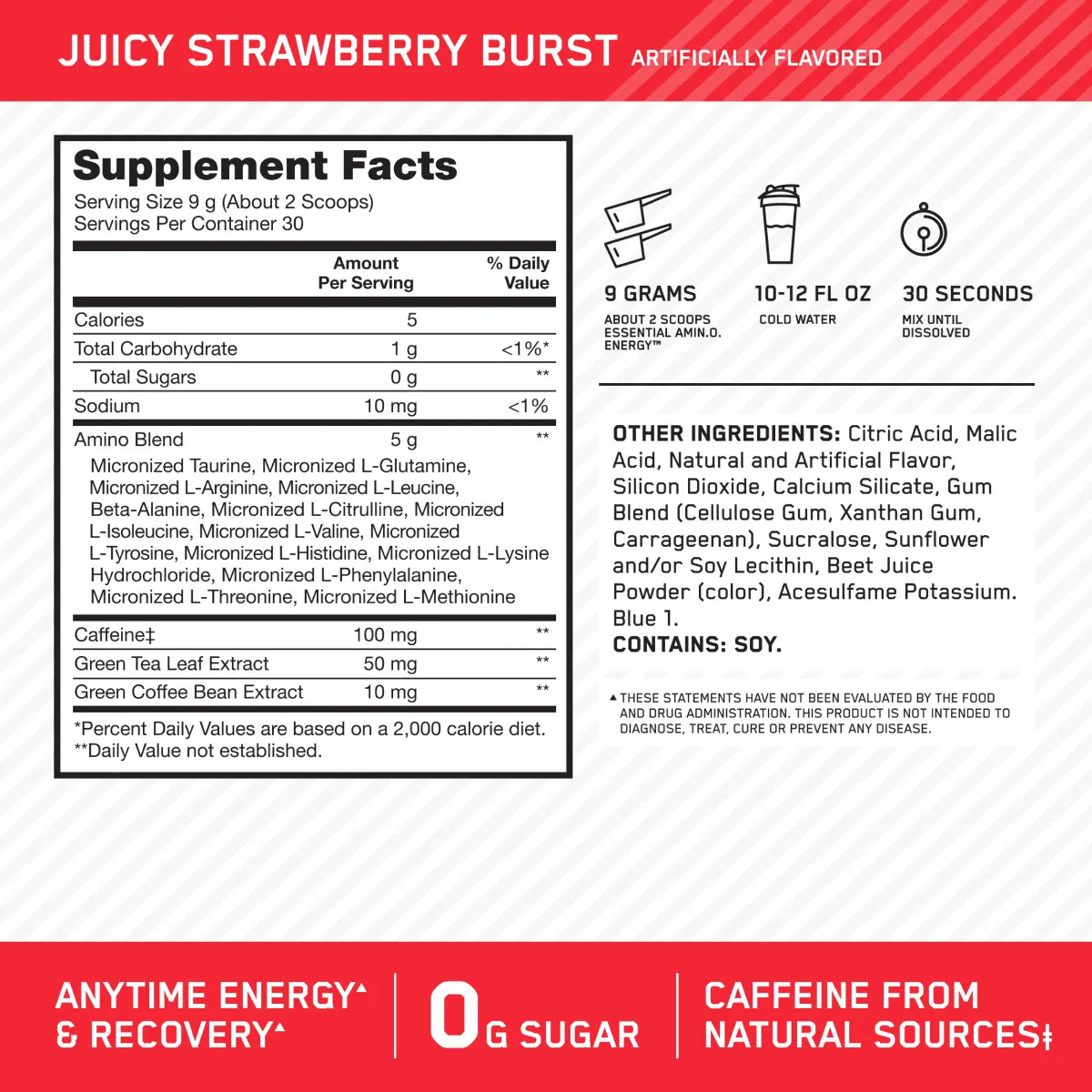 Amino Energy -Optimum Nutrition