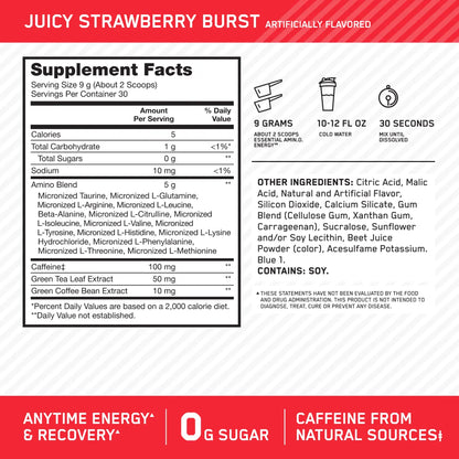 Amino Energy -Optimum Nutrition