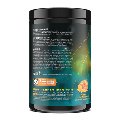 PANDAMIC Pre Workout - Panda Supplements