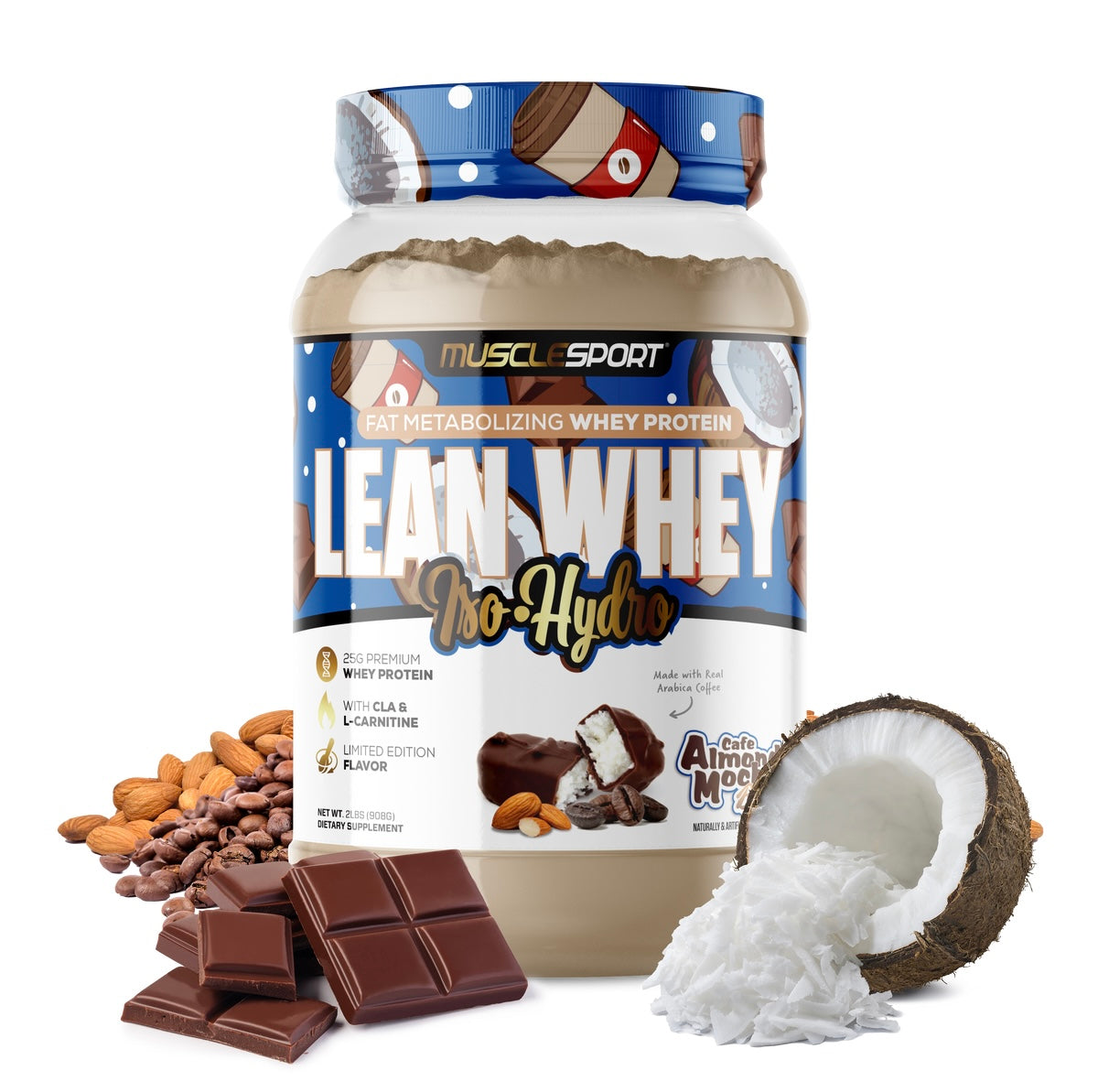 Lean Whey Protein - Musclesport – Prime Sports Nutrition