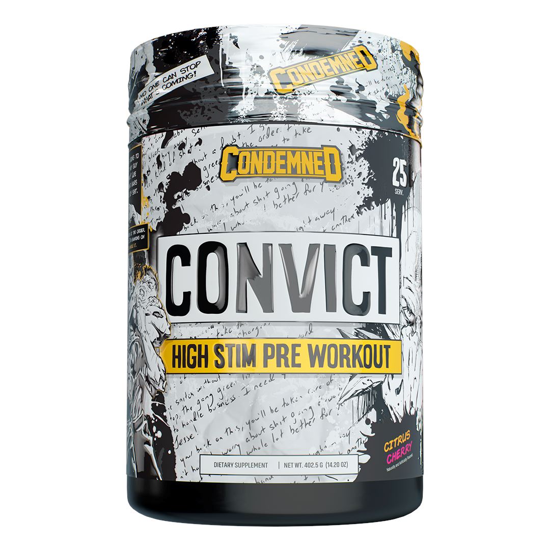 Convict New Pre Workout - Condemned Labz