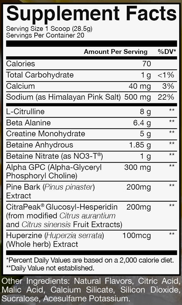 Thuper Pump - Raw Nutrition
