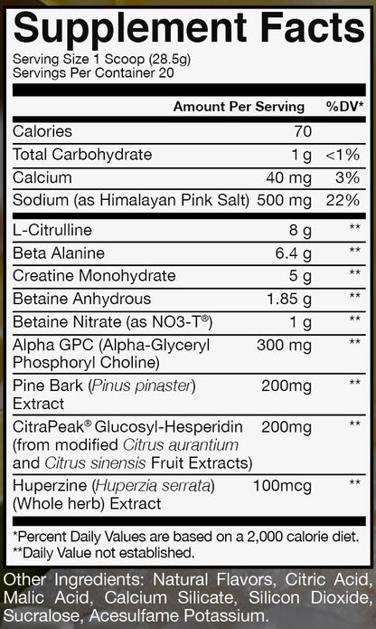 Thuper Pump - Raw Nutrition